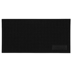 Tapete Barman Mat Runner Profissional 15X30Cm Preto Weck