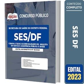 Apostila Ses Df - Analista Em Gestão E Assistência Pública