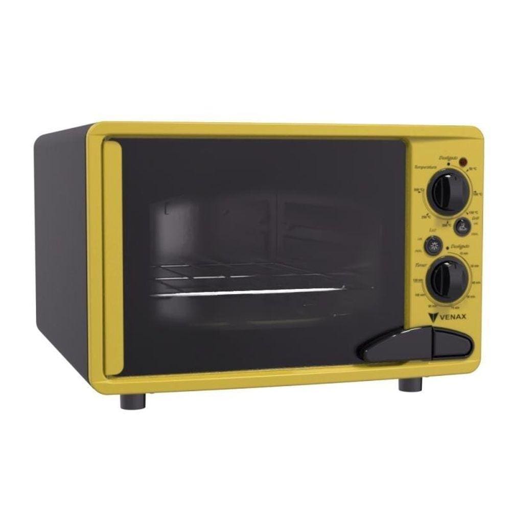 Forno Eletrico Luxo 45L Classic Vintage Amarelo