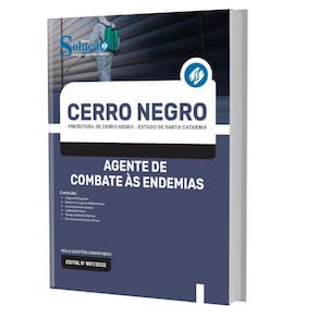 Apostila Concurso Cerro Negro Agente De Combate Às Endemias