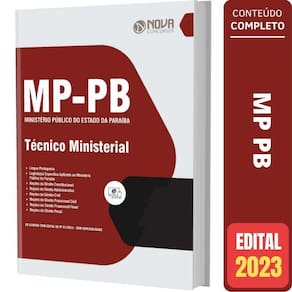 Apostila MP PB - Téc. Ministerial 2023 | Editora Avançar
