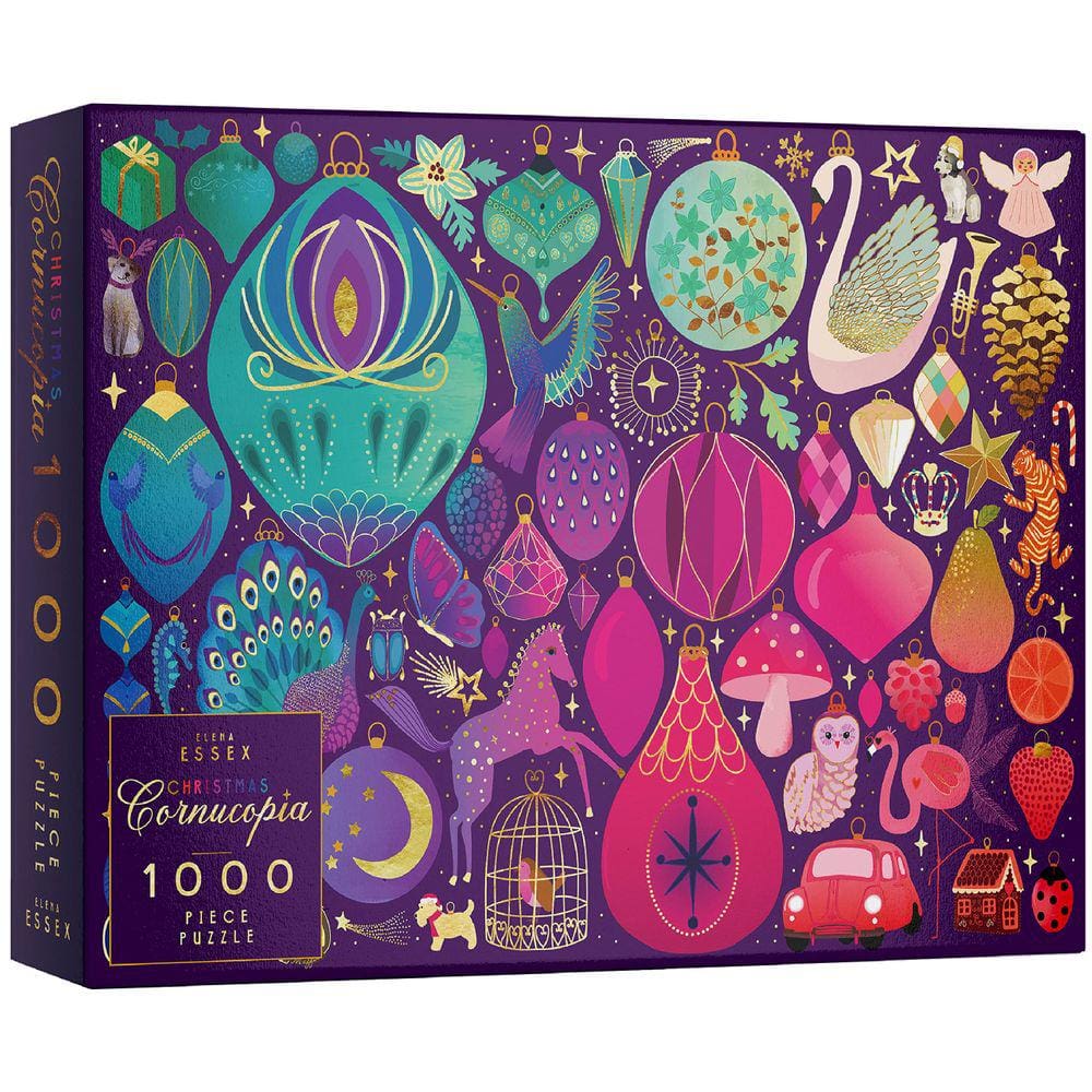 Puzzle Elena Essex Christmas Cornucopia 1000 peças
