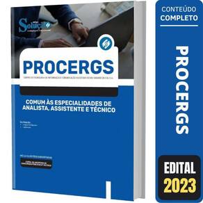 Apostila Procergs Rs - Comum Analista Assistente Técnico