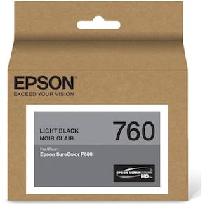 Cartucho de Tinta Epson T760720 UltraChrome HD Cinza 26ml