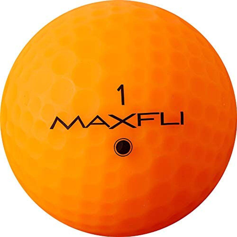 Bolas de golfe Maxfli StraightFli Matte Orange