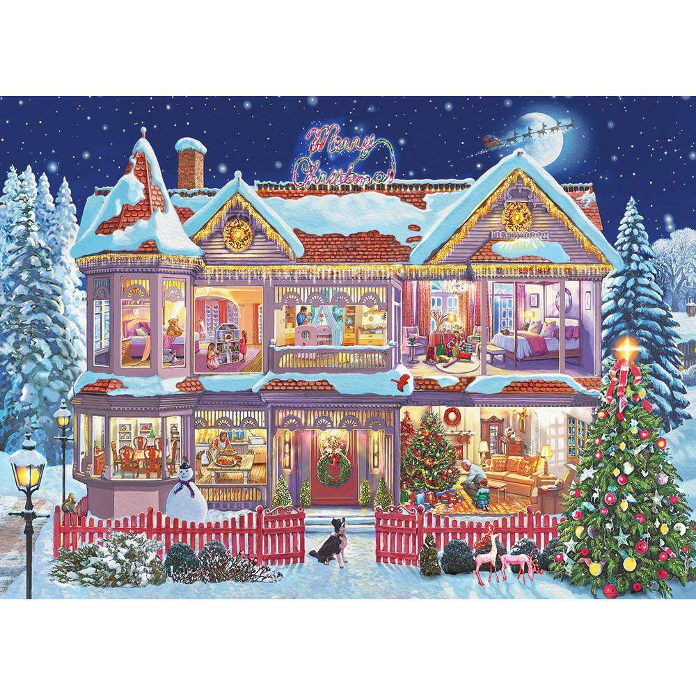 Puzzle EuroGraphics se preparando para o Natal: 1000 peças