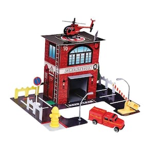 Carrinho Maisto Fresh Metal Build/Play Corpo de Bombeiros
