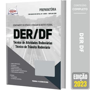 Apostila Concurso DER DF 2023 - Téc. Trânsito Rodoviário