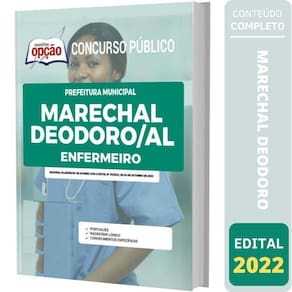 Apostila Prefeitura Marechal Deodoro Al - Enfermeiro