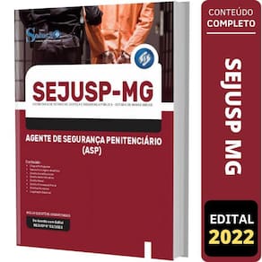 Apostila Sejusp Mg - Agente De Segurança Penitenciário Asp