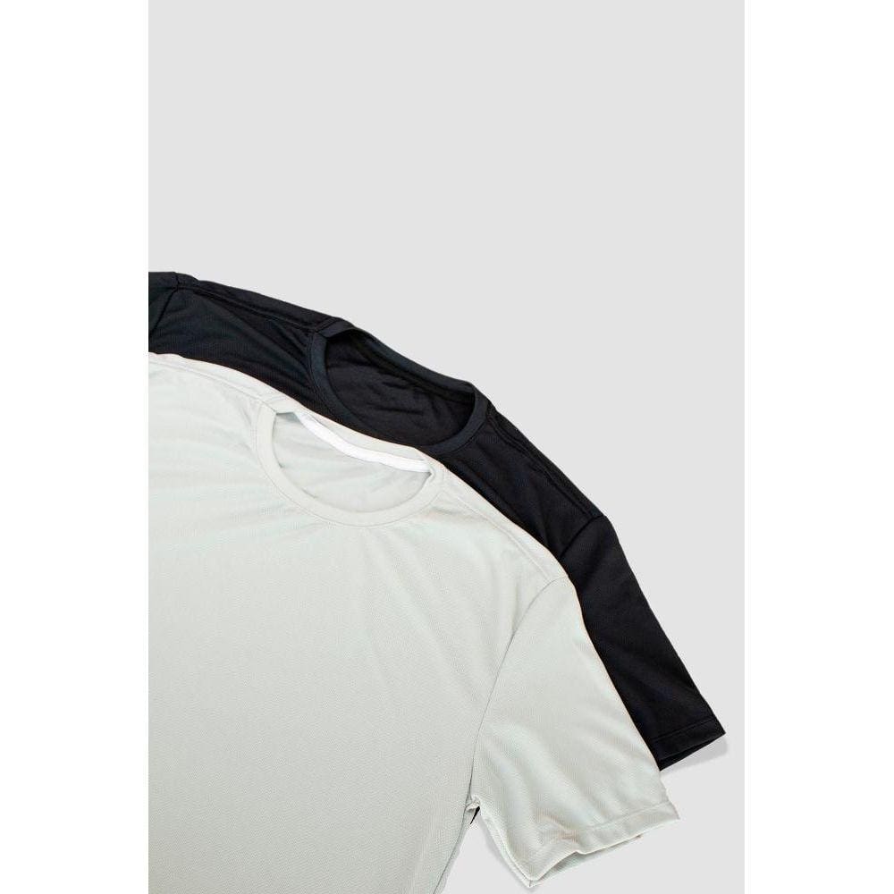 Kit Com 2 Camisetas Masculinas Dry Fit Premium Para Treino