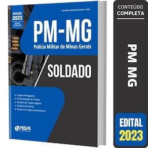 Apostila PM MG Soldado | TJ-ES 2023 Analista Adm. 480 Págs.