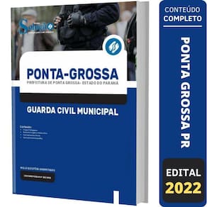 Apostila Ponta Grossa Pr - Guarda Civil Municipal