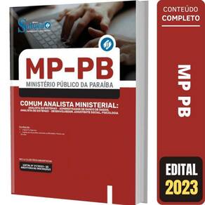 Apostila Concurso Mp Pb - Comum Analista Ministerial