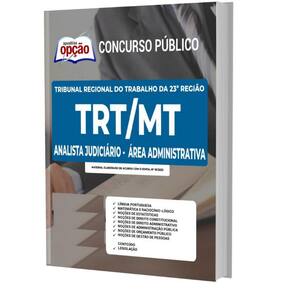 Apostila Trt Mt - Analista Judiciário - Área Administrativo