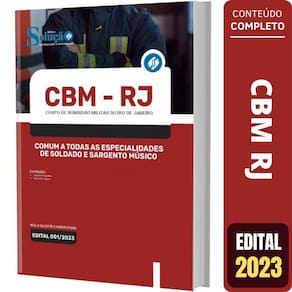 Apostila Concurso Cbm Rj - Comum Soldado E Sargento Músico