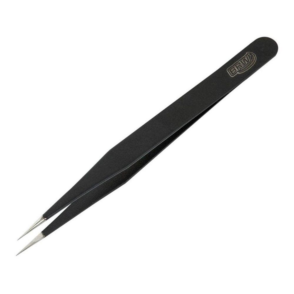Pn0001 - Pinça De Precisão Reta - 13,5 Cm - Brw