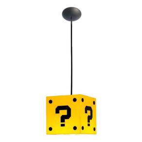 Luminaria Desenho Interrogação Gamers Decoração