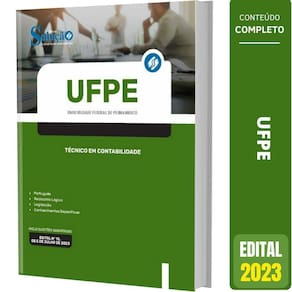 Apostila Concurso Ufpe 2023 - Técnico Em Contabilidade