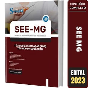 Apostila Concurso See Mg Tde - Técnico Da Educação