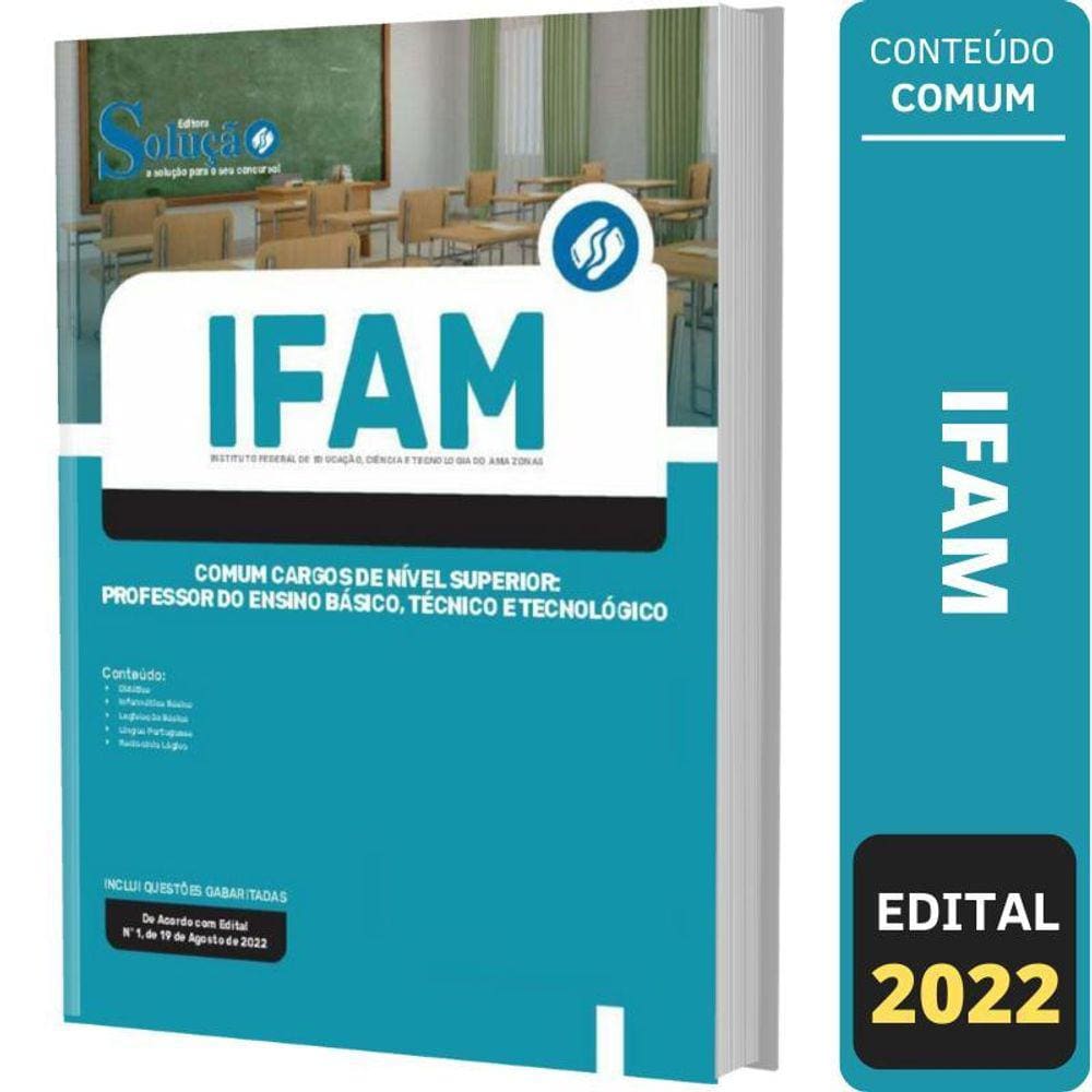 Apostila Concurso Ifam - Comum Cargos De Nível Superior