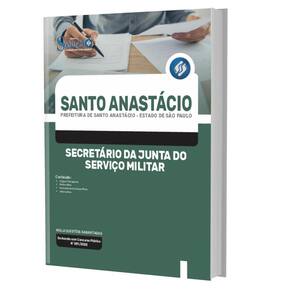 Apostila Santo Anastácio Sp - Secretário Da Junta Militar