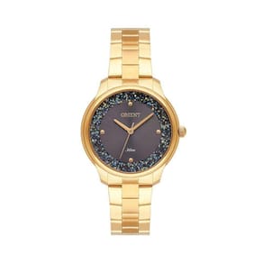 Relógio Feminino Aço Inoxidável 34mm Quartzo Madrepérola