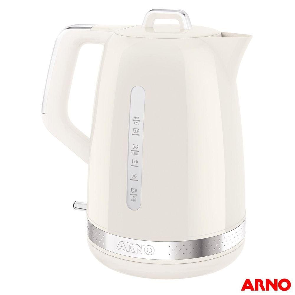 Chaleira Soleil Arno Com Capacidade De 1,7L Marfim - Sket