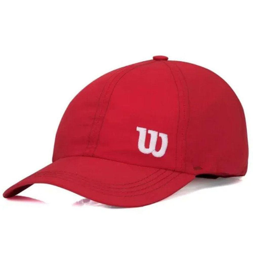 Boné Wilson Logo Vermelho