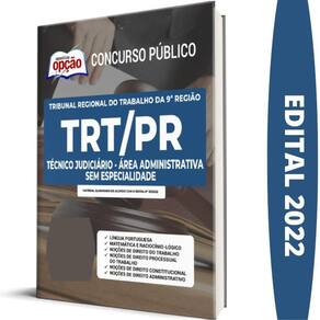 Apostila Trt Pr - Técnico Administrativo Sem Especialidade