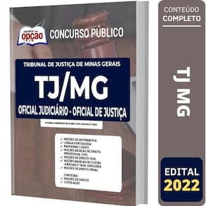 Apostila Tj Mg Oficial Judiciário - Oficial De Justiça