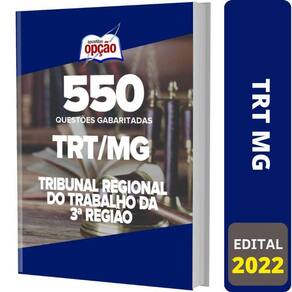 Caderno De Testes Trt Mg - Questões Gabaritadas