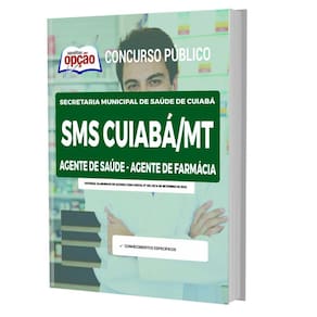 Apostila Concurso Sms Cuiabá Mt - Agente De Farmácia
