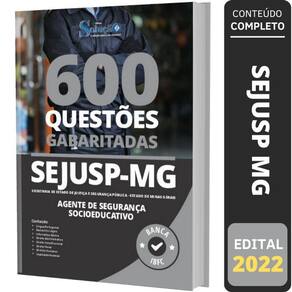 Caderno Questões Sejusp Mg Agente Segurança Socioeducativo