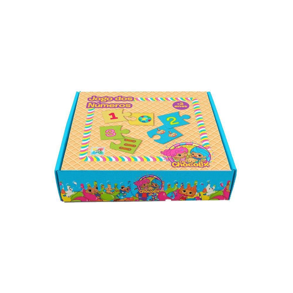 Jogo De Cartas Números Chocolix Educativo Infantil