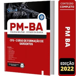 Apostila Pm Ba - Cfs - Curso De Formação De Sargentos