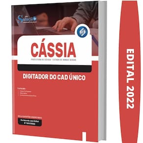 Apostila Prefeitura Cássia Mg - Digitador Do Cad Único