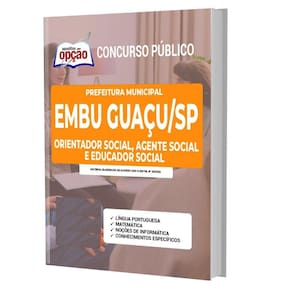 Apostila Concurso Embu Guaçu Sp - Orientador Social