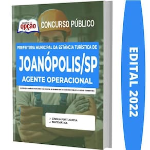 Apostila Concurso Joanópolis Sp - Agente Operacional