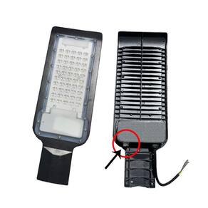 Luminária Pública Led Smd 100W Branco-Frio Fotocélula