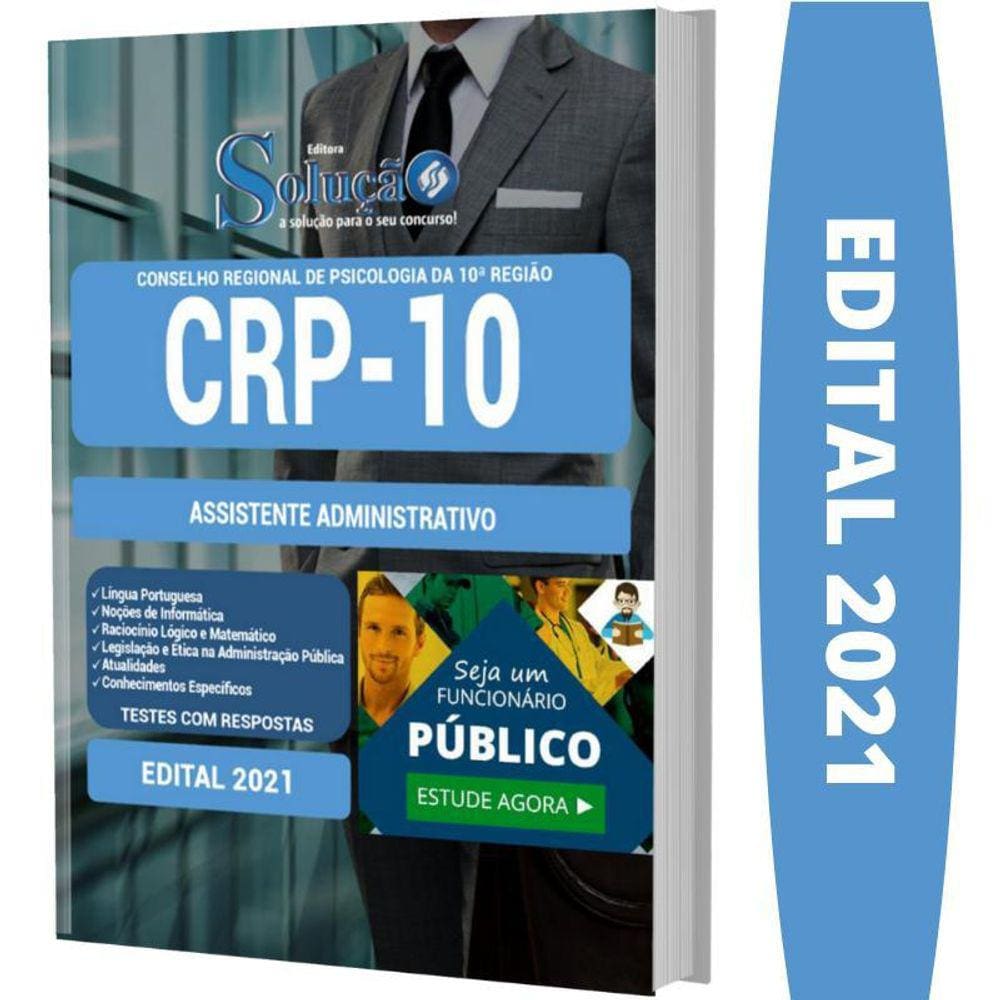 Apostila Crp 10º Região - Assistente Administrativo