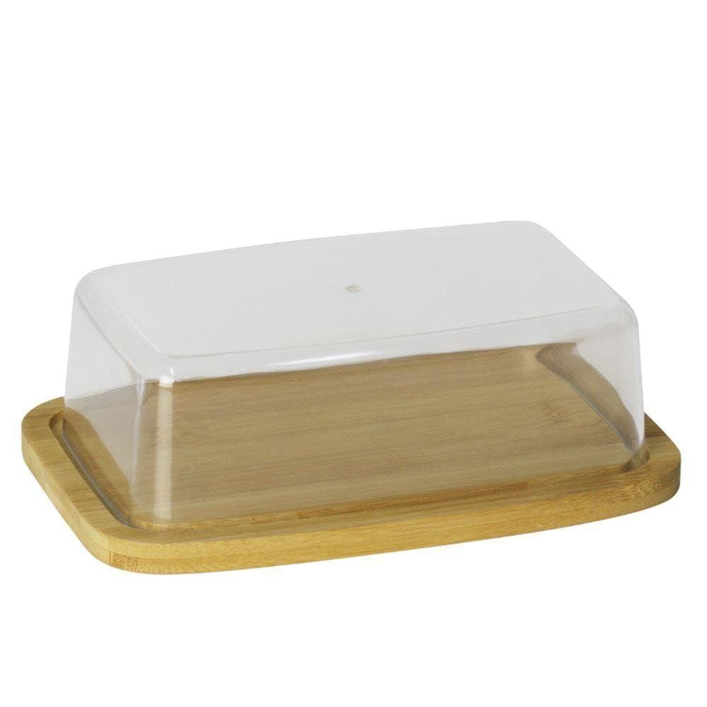 Manteigueira Lyor Com Tampa 19Cm - Bambu