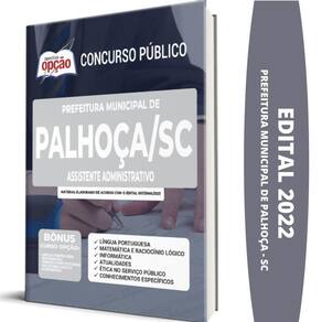 Apostila Prefeitura Palhoça Sc - Assistente Administrativo