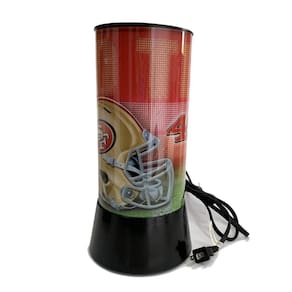 Luminária Rotativa 30Cm 120V Nfl San Francisco 49Ers