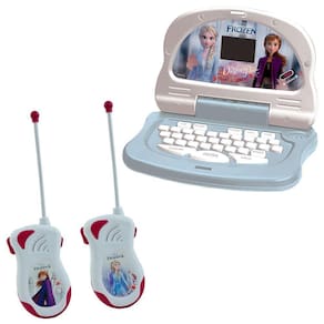 Laptop Infantil Bilíngue Frozen - Atividades Diversas