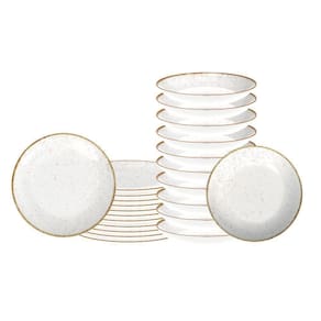 Conjunto Pratos Rústicos Marrom 24 Peças Tramontina