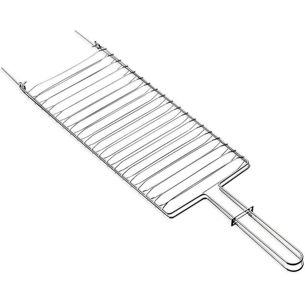 Grelha De Churrasco Aço Inox Com Trava 31X18 Cm - Tramontina