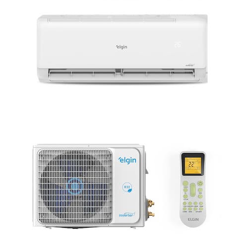 Ar Condicionado Split Hi Wall Eco II Inverter Connect Elgin 18.000 Btus Frio 220v R-32