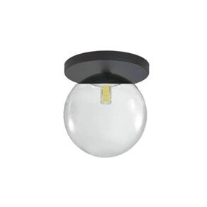 Plafon Moderno Jabuticaba Preto Fosco 12,5cm x 12cm - Bivolt