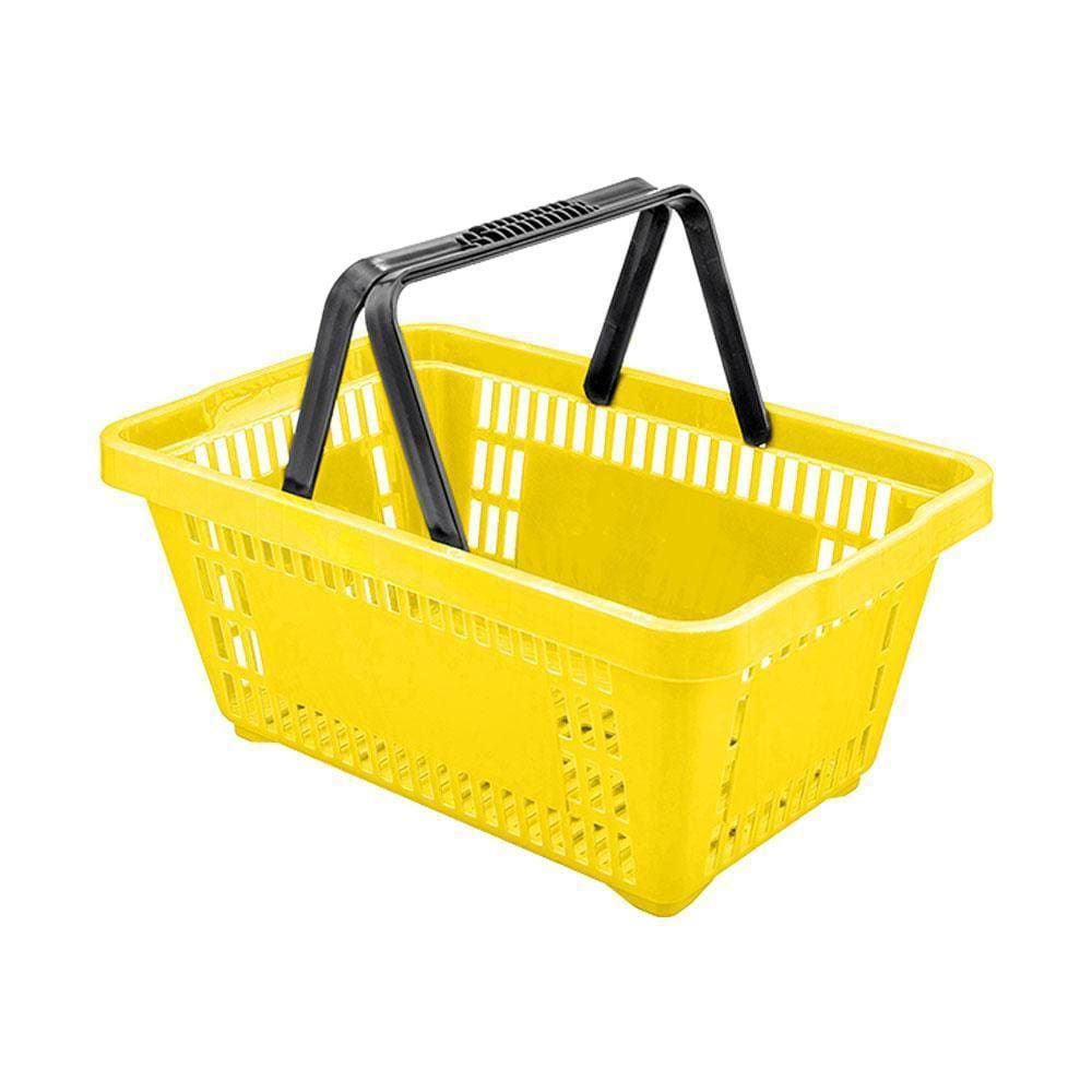 Cesto De Compras Plástico 16L D100 Cód. 3000 - Della Plast